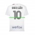 Camisola AC Milan Rafael Leao 10 Homem Equipamento Segundo 2023-2024 Manga Curta